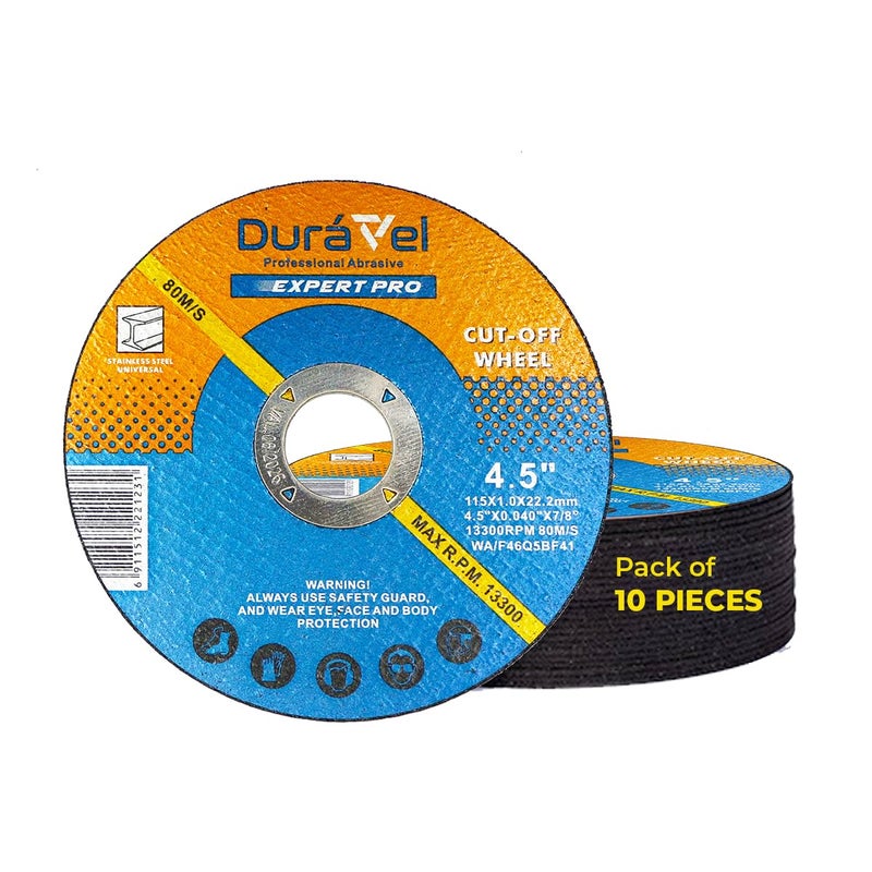 درافل قرص قطع دورافيل إكسبرت برو 4.5 بوصة - عبوة من 10 قطع - Image 1